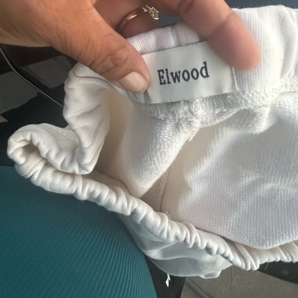 Elwood Men's Cream white Sweatpants - Picture 2 of 7